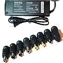 120W Universal Laptop AC Power Supply for IBM DELL HP/Compaq SAMSUNG SONY TOSHIBA ACER FUJITSU ASUS AMS AVERATEC Compaq Gateway HP NEC Panasonic Sharp Dynabook Winbook laptops (output support:15 Volts,16 Volts,18 Volts, 19 Volts,